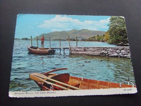 Derwent Water The Lake Districkt oude vissersboten